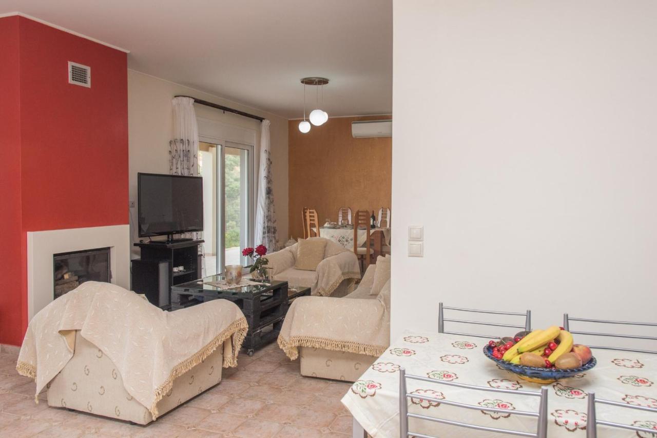 Spacious Seaview House With Garden At Palaiokastro Palaiokastro  المظهر الخارجي الصورة